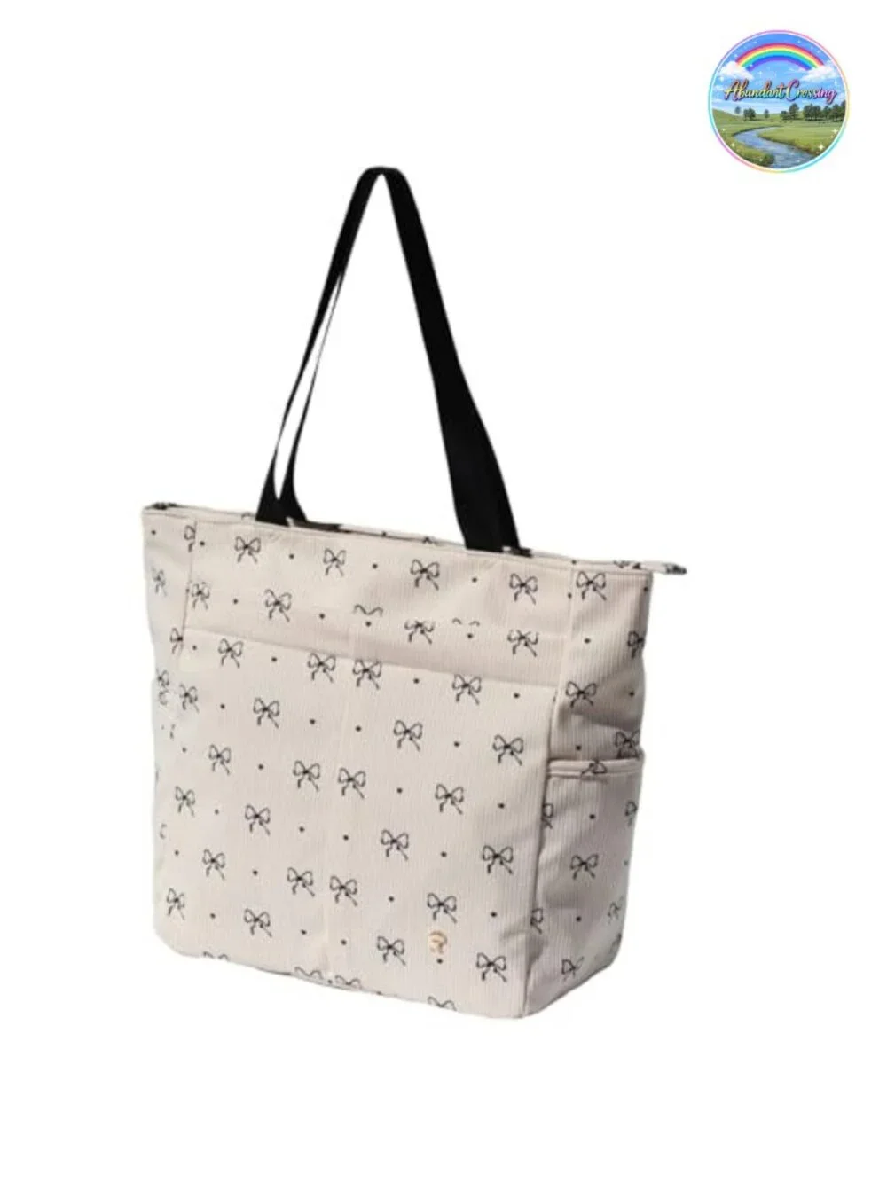 Large Tote Bag with Multi Pockets Water Resistant Heavy Duty Shoulder Bag for - Picture 2 of 6
